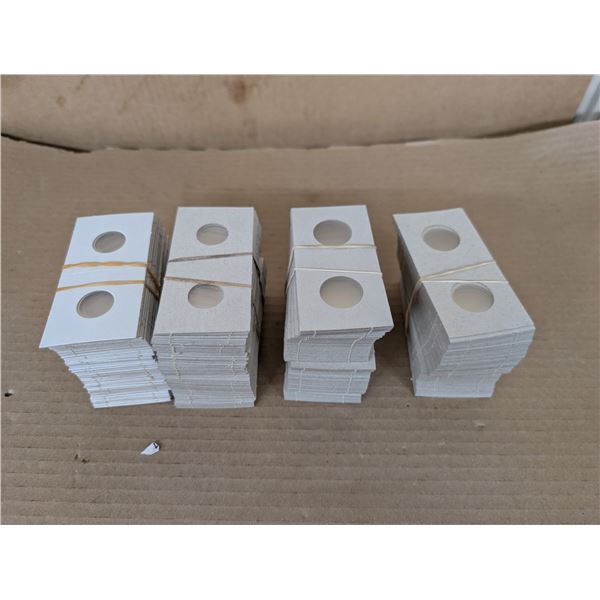 (4) 2x2 Coin Holders 2,1 $ and 5- 25 Cent