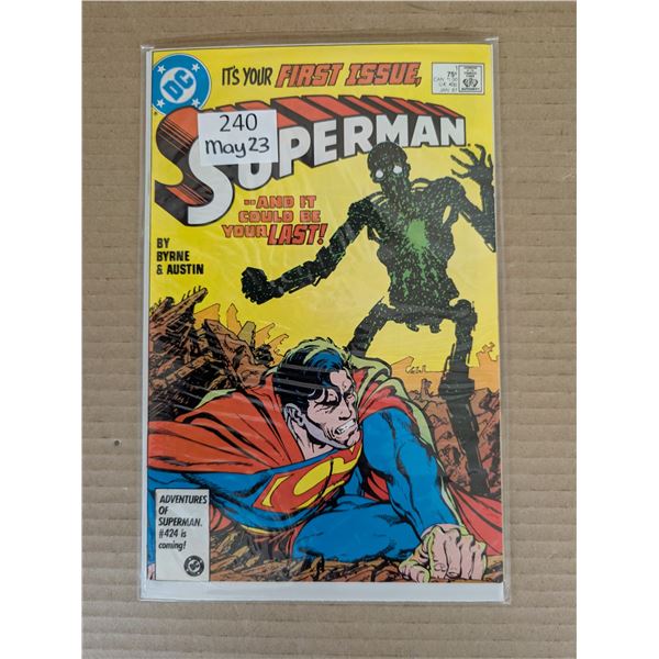 Superman 1987 #1 Rare Byrne Austin MT/NM