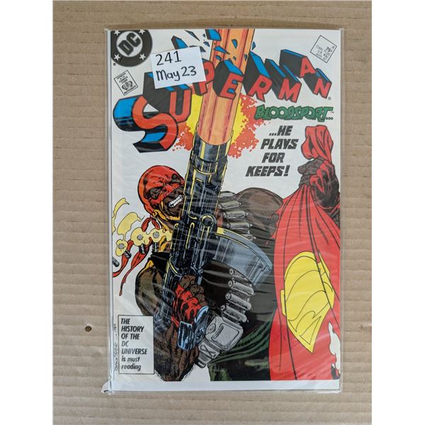 Superman April 87 #4 MT/NM