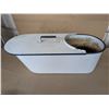 Image 1 : 1940s Ingram & Bell Limited  Canada Medial Laboratory/Hospital Pan Steel and Enamel