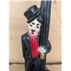 Image 3 : 16" Mid Century Charlie Chaplin Drunk Bar Light (Works Needs Bulb and Globe)