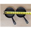 Image 2 : (2) 5" Cast Iron Pans