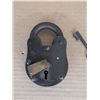 Image 3 : Antique 5" Heavy Lock Plus Skeleton and Keys