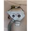 Image 7 : (3) Cold war ERA Gas Masks (1) Adult and (2) Children