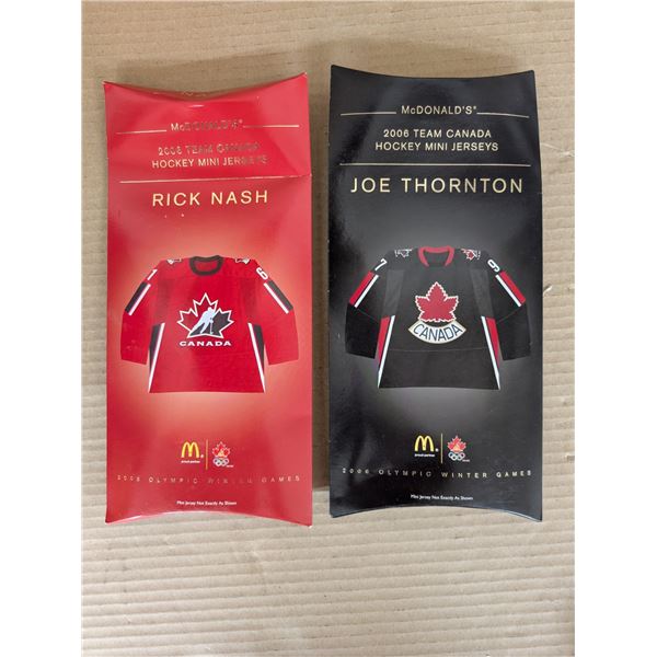 2006 Mini Jerseys McDonalds Nash and Thornton