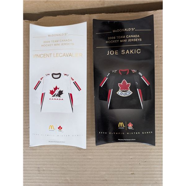 2006 Mini Jerseys McDonalds Sakic And Lecavalier