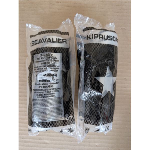 McDonalds Mini Sticks Unopened Kiprusoff and Lecavalier