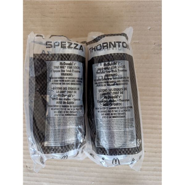 McDonalds Mini Sticks Unopened Spezza Thornton