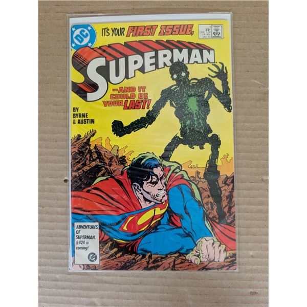 Superman (Bryne and Austin) #1 MINT JAN 87'