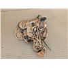 Image 2 : Mini Leather Straddle Aprox 6" Superior Detail Plus Rifle Scabbard