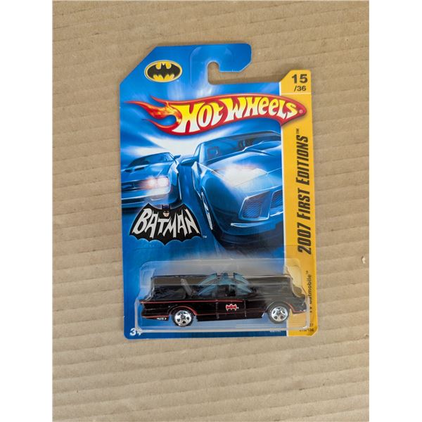 First Editions 2007 Hot Wheels Batmobile Unopened