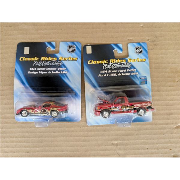 (2) 2006 ERTL Collectibles Ottawa Senators 1:64 Die Cast