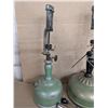 Image 3 : (3) Antique Oil Lamps Plus Pumps
