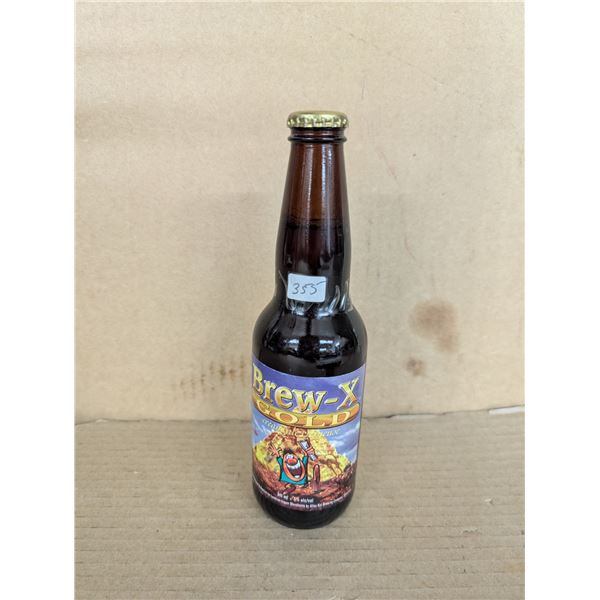 Full Brew-X Beer Gold Alley Sealed (Do Not Drink)