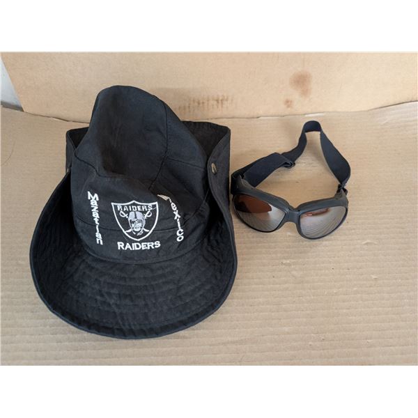 Rain Hat and Goggles