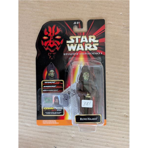 Star Wars Episdoe 1 Rune Haako 1999 CommTech Chip