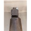 Image 3 : (2) Antique Heavy Iron Entrance Gate Horse Busts 16x11x7"