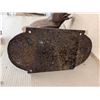 Image 6 : (2) Antique Heavy Iron Entrance Gate Horse Busts 16x11x7"