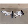 Image 2 : (2) Goulash Wall Mounted Hands (Reverse Holder For Jewelry and Keys)