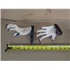 Image 3 : (2) Goulash Wall Mounted Hands (Reverse Holder For Jewelry and Keys)