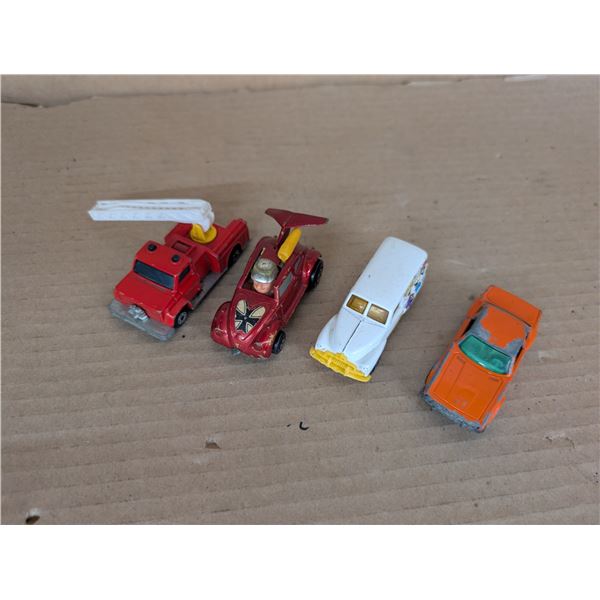 (3) Old Die Cast Plus (1) Modern Rugrats Die Cast