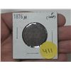 Image 1 : 1876 H Canada Large One Cent.