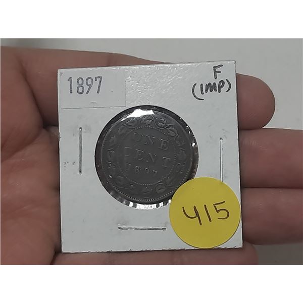 1897 Canada Large One Cent.