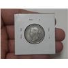 Image 2 : 1881 H Canada Silver 25 Cents.