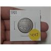 Image 1 : 1901 Canada Silver 25 Cents.