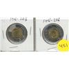 Image 1 : (2) 2026 Canada "Toonie," marking the 30th anniversary of the coin's introduction.