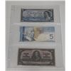 Image 11 : Binder of Junior Collection. (It Includes Canadian Large Cents, Small Cents, One Dollars Coin/Note, 