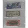Image 14 : Binder of Junior Collection. (It Includes Canadian Large Cents, Small Cents, One Dollars Coin/Note, 