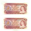 Image 1 : (2) 1974 Canada Two Dollars - In Sequence. (Uncirculated).