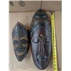 Image 2 : Old Tribal Design Mask Décor (1) Possible Vintage