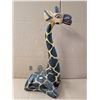 Image 1 : Made in Indonesia Vintage Wood Giraffe Décor 20" H