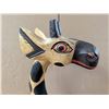Image 3 : Made in Indonesia Vintage Wood Giraffe Décor 20" H