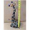 Image 4 : Made in Indonesia Vintage Wood Giraffe Décor 20" H