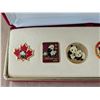 Image 2 : Vintage (6) Set Panada (China and Canada) Pin Set w/ Case