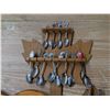 Image 5 : (3) Vintage Wall Plaque of Vintage Décor Spoons as Shown