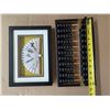 Image 2 : Vintage Lotus Flower Brand Bead Rows and Framed Chinese Fan