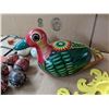 Image 2 : Lot of Misc. Décor (Pottery Duck, Wood Wall Décor, and etc.)