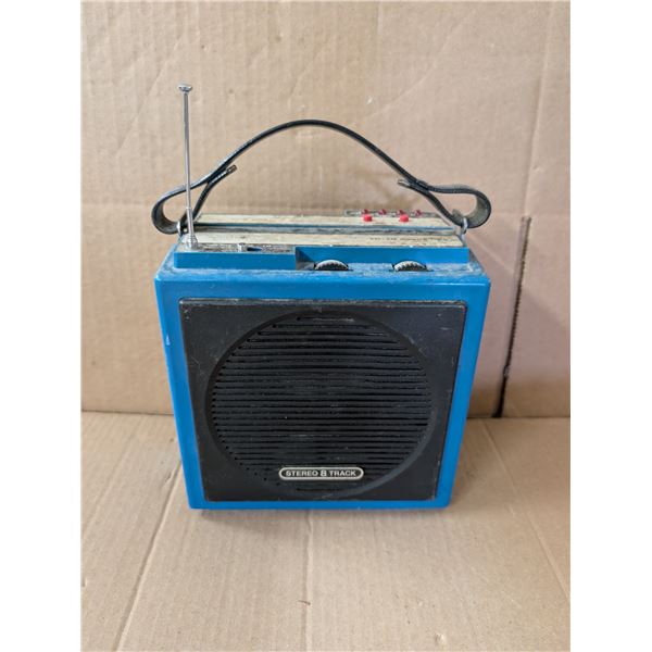 Vintage Sears Stereo 8 Track Player (not Tested)