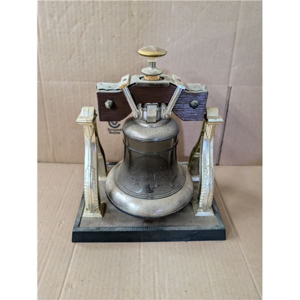 (Possible Vintage) Music Box Swinging Bell Décor (Works)