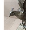 Image 3 : Solid Brass Eagle Décor 12" H