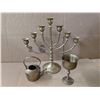 Image 1 : Vintage Brass Goblet, Kettle Design and etc.
