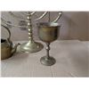 Image 2 : Vintage Brass Goblet, Kettle Design and etc.