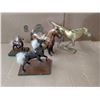 Image 1 : Vintage Horse Lot (1) Brass and (2) Possible Brass Like Items