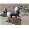 Image 5 : Vintage Horse Lot (1) Brass and (2) Possible Brass Like Items