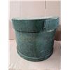 Image 1 : Vintage Storage Wooden Round Box  14x17"