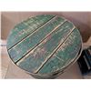 Image 2 : Vintage Storage Wooden Round Box  14x17"